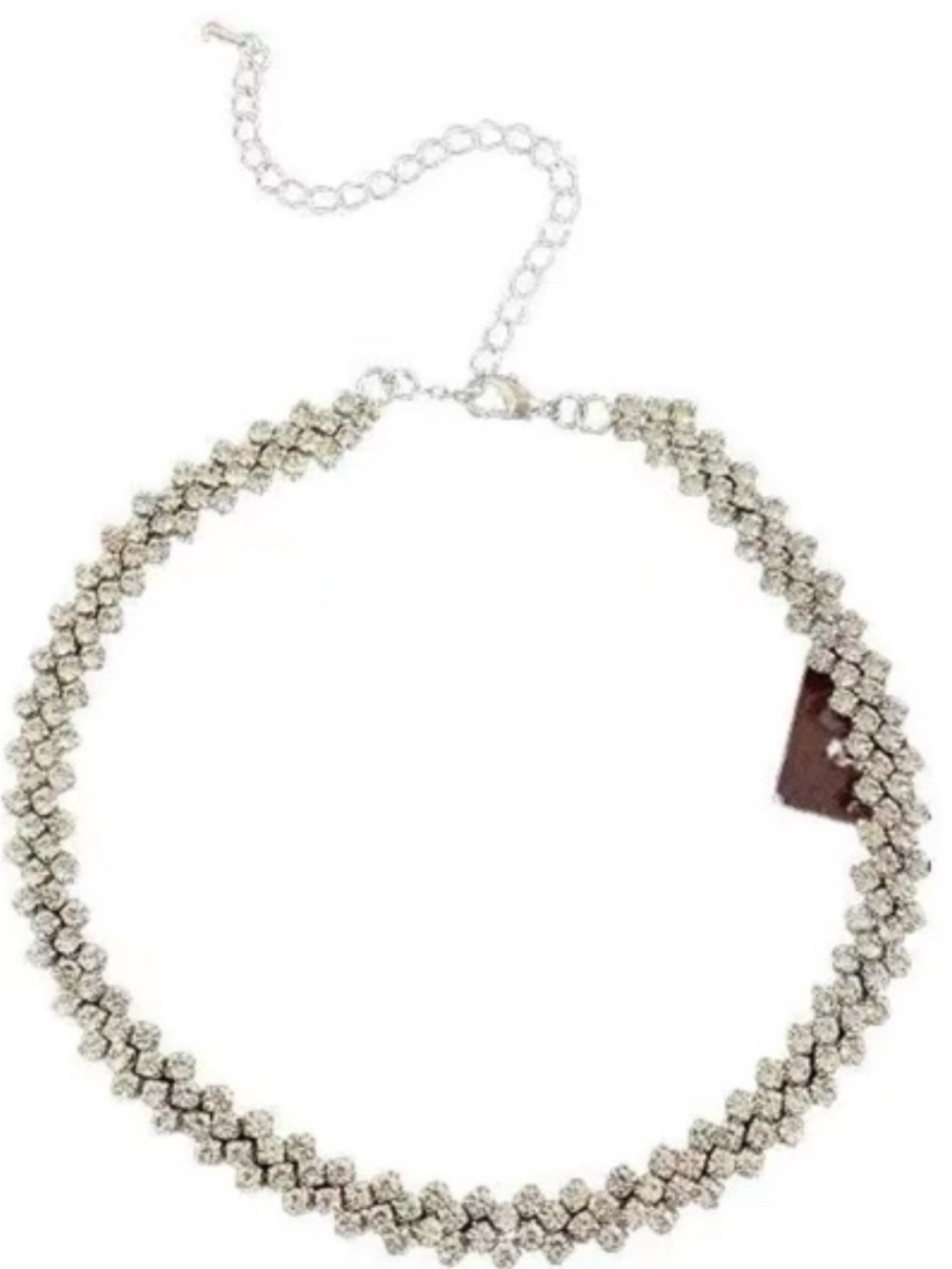 Rhinestone Choker Necklace